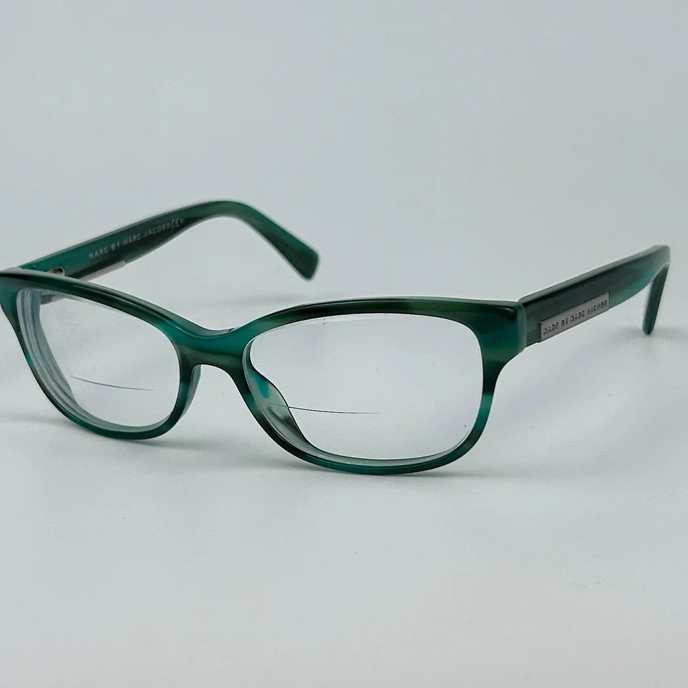 Marc By Marc Jacobs MMJ 617 KVF Womens Eyeglasses Frame Green Full Rim 50-16-140
